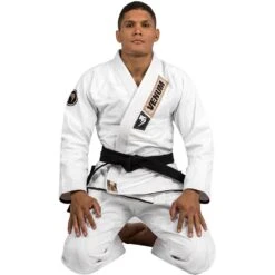 Venum Elite 4.0 White BJJ Gi 9 Venum Elite 4.0 White BJJ Gi -Boxing Supplies Shop VENUM 04955 002 c 4