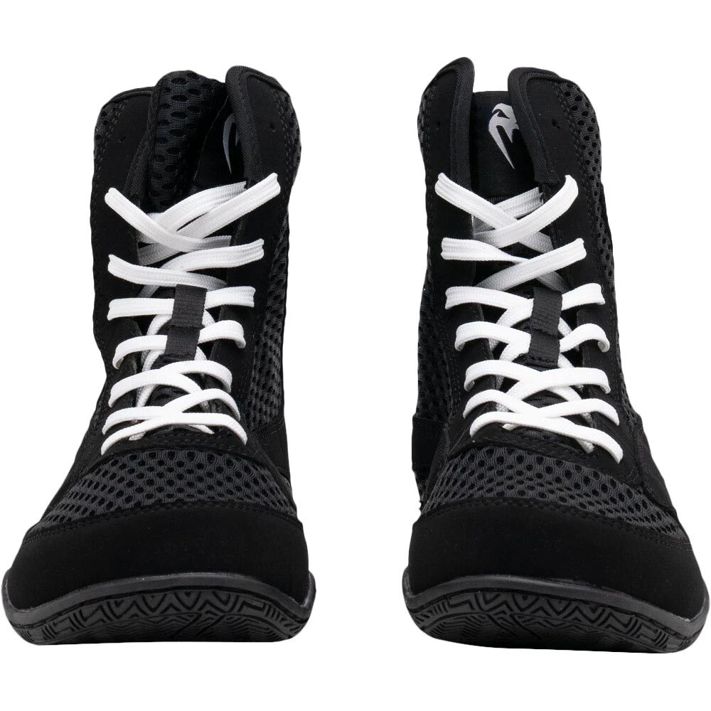 Venum Contender Black/White Boxing Shoes 3 Venum Contender Black/White Boxing Shoes - Image 3