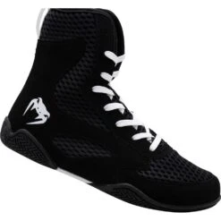 Venum Contender Black/White Boxing Shoes