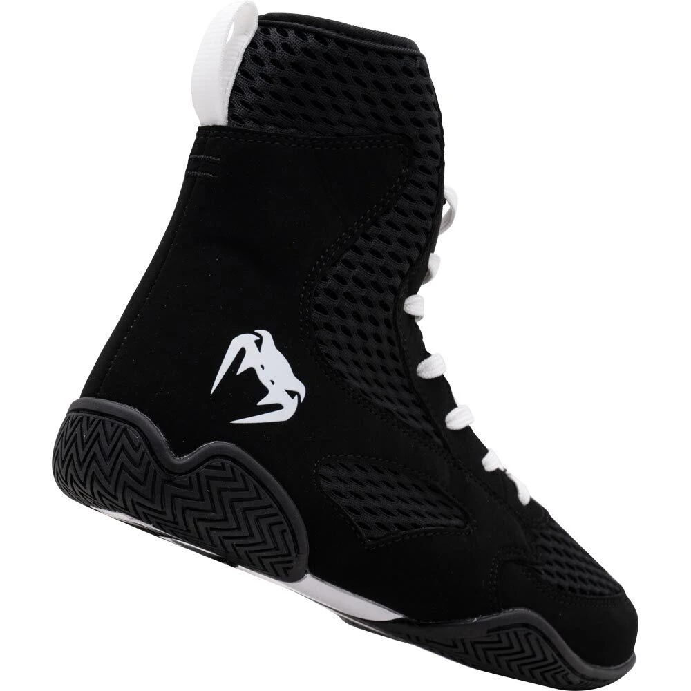 Venum Contender Black/White Boxing Shoes 8 Venum Contender Black/White Boxing Shoes - Image 8