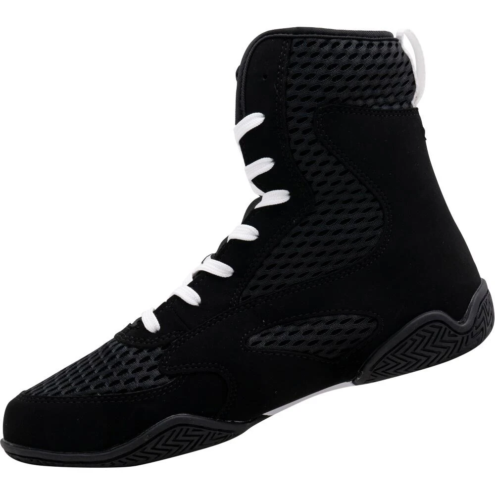 Venum Contender Black/White Boxing Shoes 9 Venum Contender Black/White Boxing Shoes - Image 9