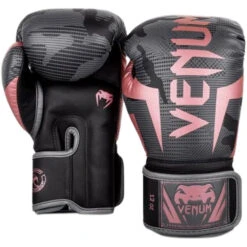 Venum Elite Black/Pink/Gold Boxing Gloves 7 Venum Elite Black/Pink/Gold Boxing Gloves -Boxing Supplies Shop VENUM 1392 537 c 2