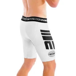 Engage Combat White Compression Shorts 6 Engage Combat White Compression Shorts -Boxing Supplies Shop VLT CS WHT c 1
