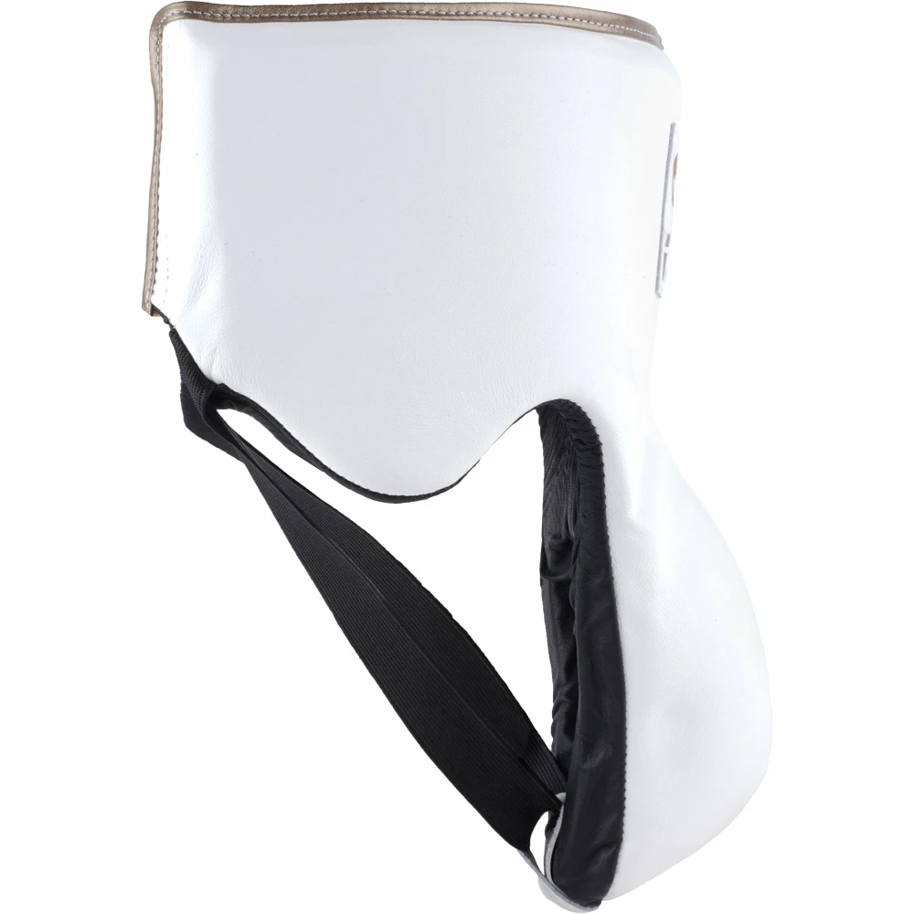 Fly Boxing Wraith White/Matt Gold Groinguard 2 Fly Boxing Wraith White/Matt Gold Groinguard - Image 2