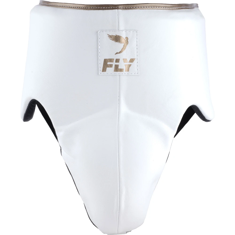 Fly Boxing Wraith White/Matt Gold Groinguard 1 Fly Boxing Wraith White/Matt Gold Groinguard